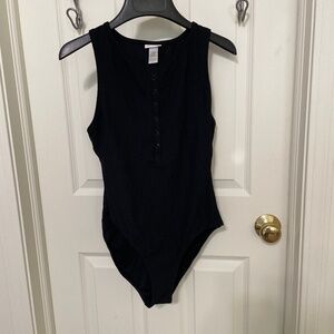 Andie The Malibu Black Ribbed Swimsuit